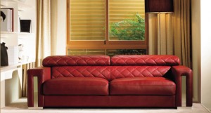 sofa red